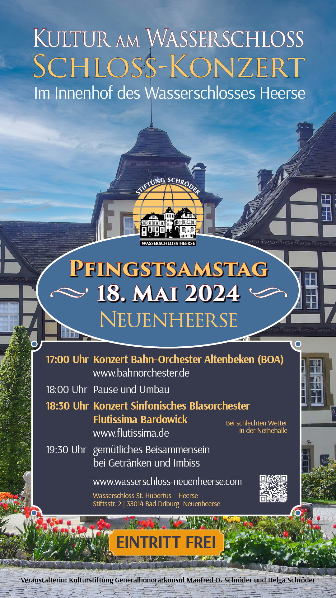 Plakat Schlosskonzert